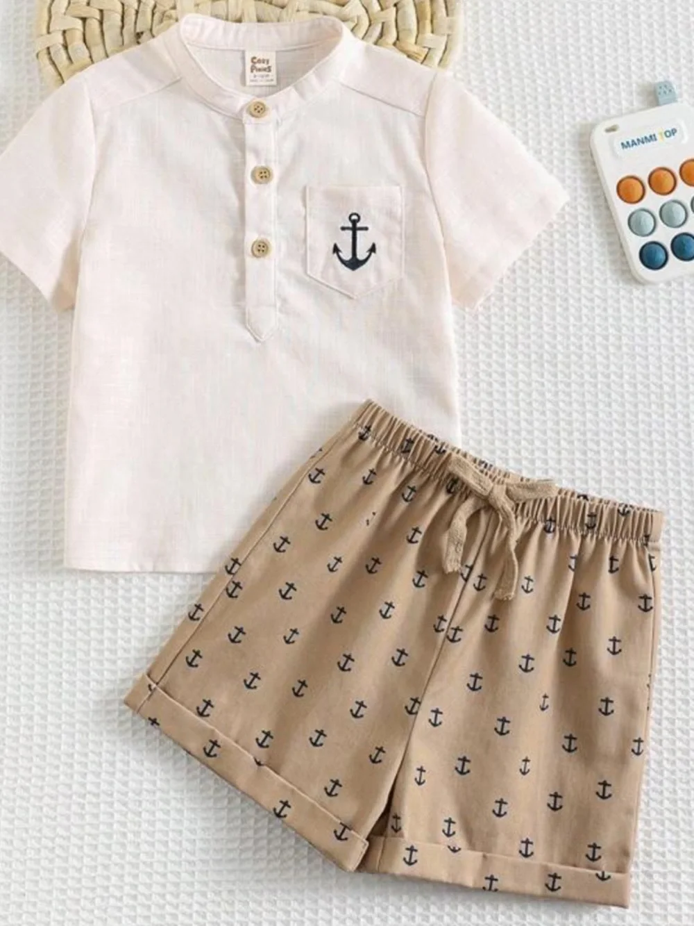 Toddler Boy Two Piece Vacay Set - 12-18M - Picture 4 of 10